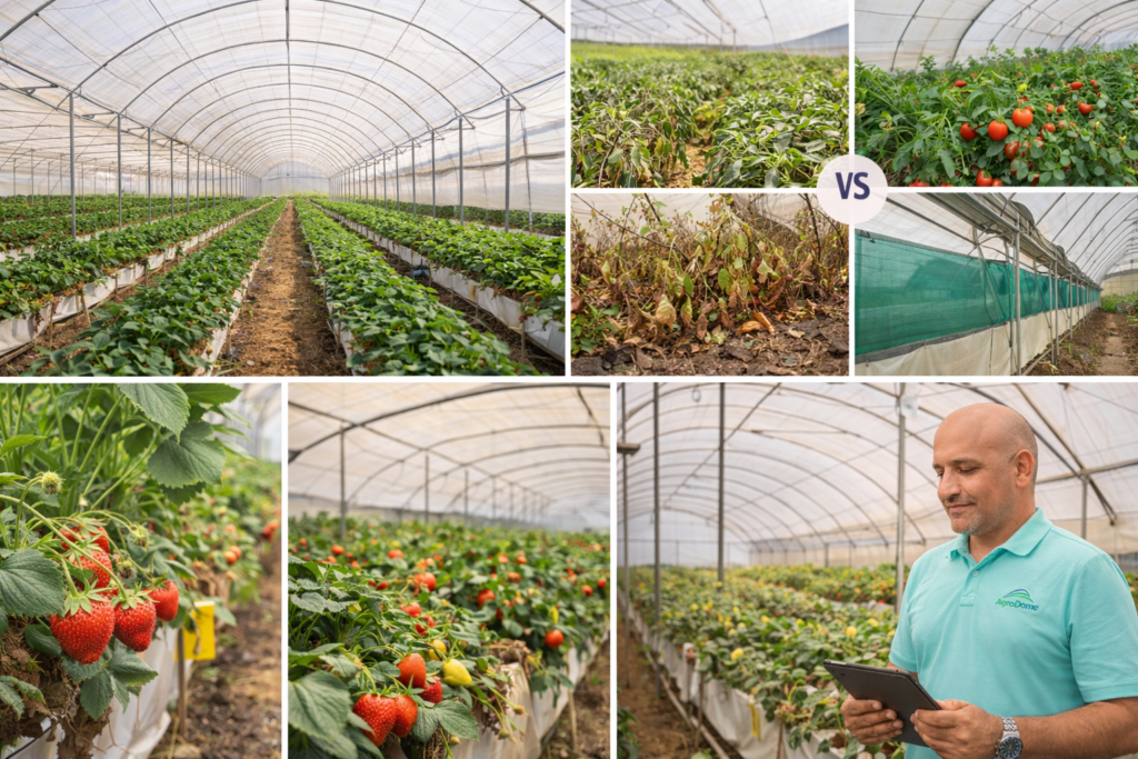 Why Smart Farmers Are Switching to Protected Tunnels: Yield, Climate Control & Long-Term Profitability | Agrodome Projects LLP