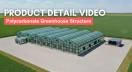 Polycarbonate Greenhouse Structure
